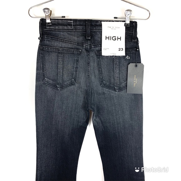 NWT RAG & BONE Nina High Rise Flare Sz 23 $225! - Picture 11 of 13